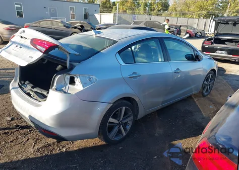 2017 Kia Forte Ex из США, поврежденный, VIN 3KPFL4A88HE005432